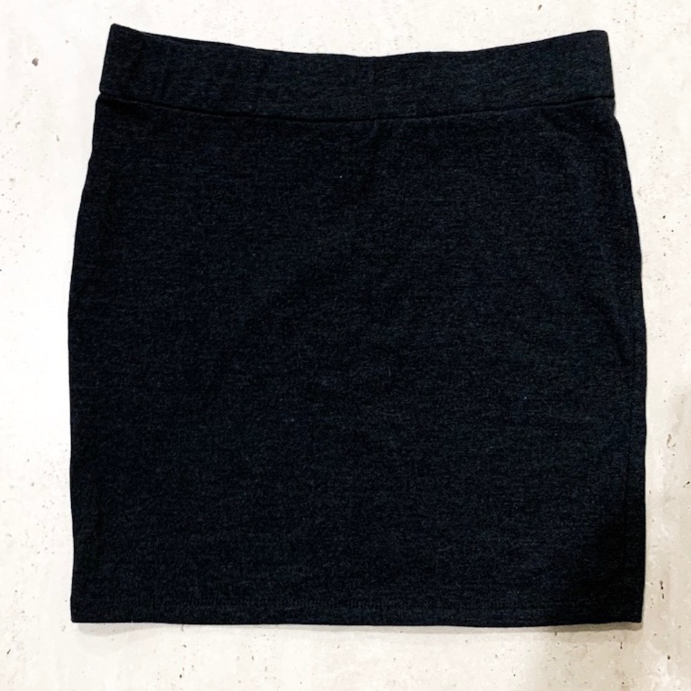 Gray Forever 21 Mini Skirt